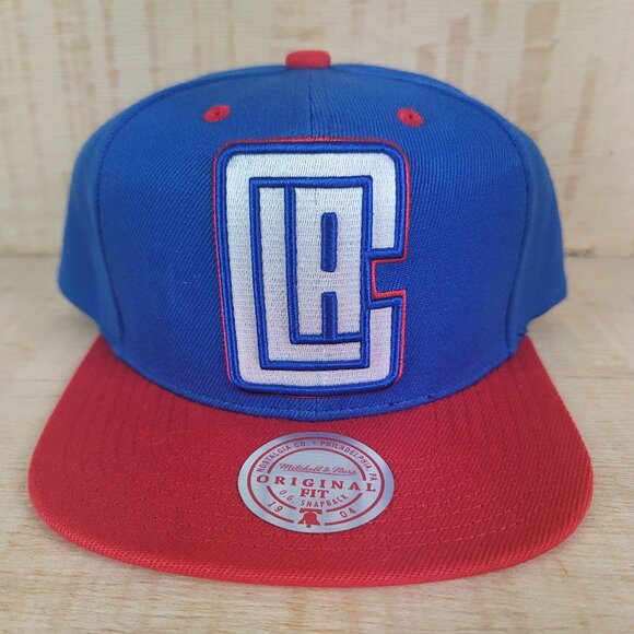 Los Angeles Clippers Hat Cap NBA Basketball Mitchell & Ness Adjustable Snapback - Picture 1 of 6